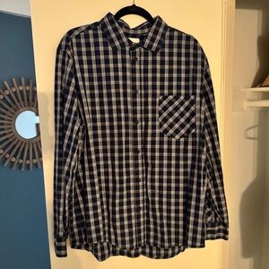Billy Reid Checkered Men’s Button Down